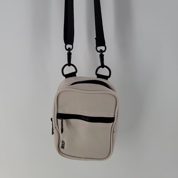 ✨ BRIXLEY Mini Crossbody Utility Tote – Cream w Black Hardware - Picture 2 of 10